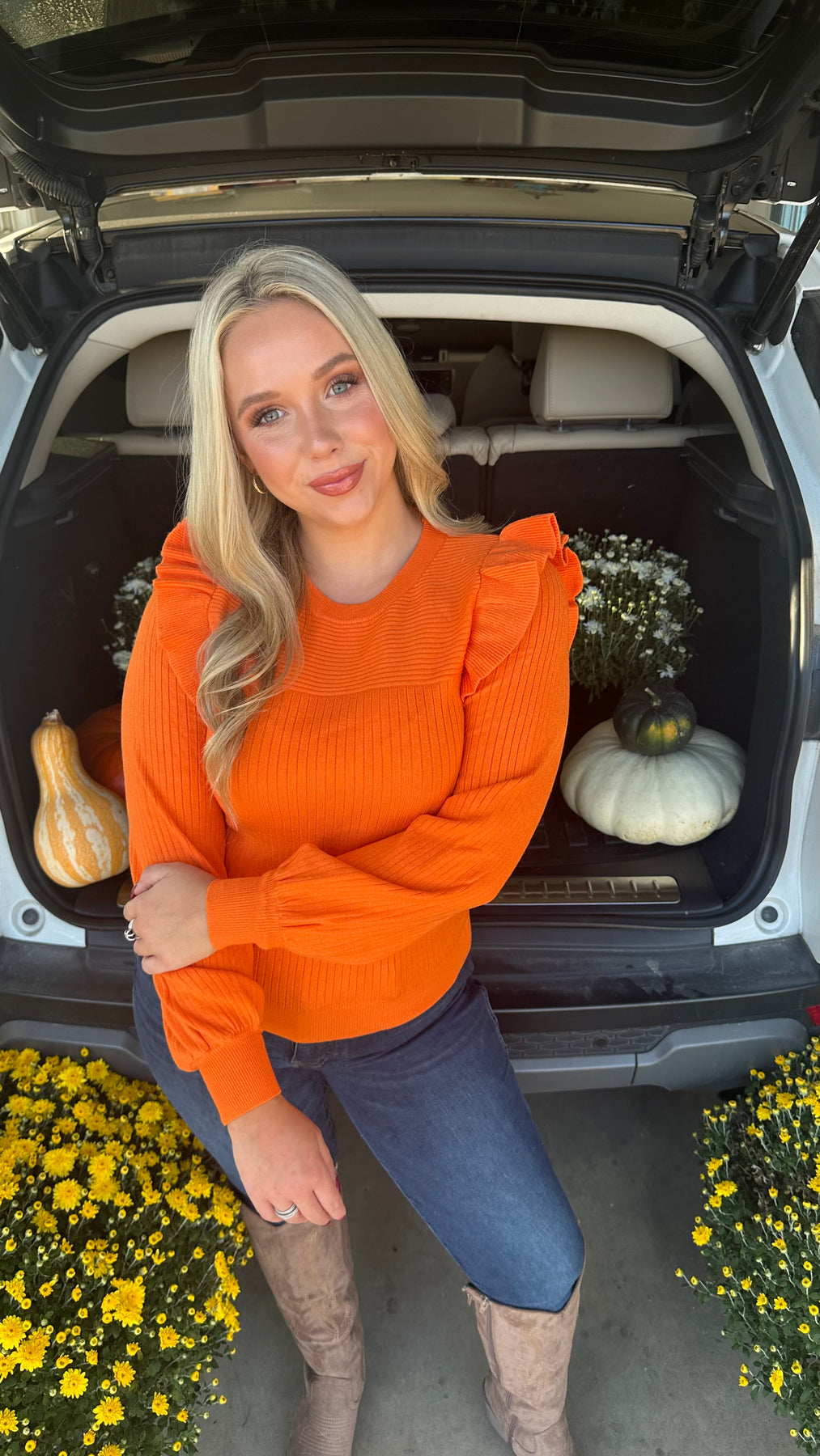 The Under Sweater Ruffle Tops Every Gal Needs